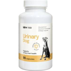 Lab-v Urinary Dog - Подкрепа при инфекции на пикочните пътища при кучета 90 капсули