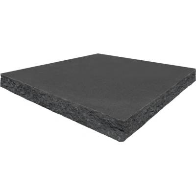 Diton Stříška plotová ZD 450×450×50 mm sloupková štípaná černá (48)