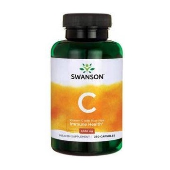 Swanson Витамин С - Vitamin C with Rose Hips 1000mg. / 250 Caps, 4303
