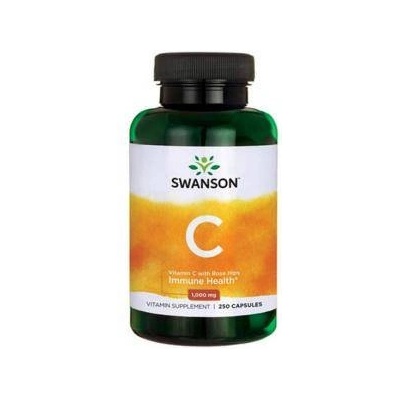 Swanson Витамин С - Vitamin C with Rose Hips 1000mg. / 250 Caps, 4303
