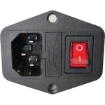  Блок за включване на захранване 10a 250v (sn0128)