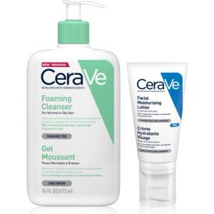 CeraVe Cleansers Foaming Cleanser комплект за нормална към мазна кожа - notino - 61,22 лв