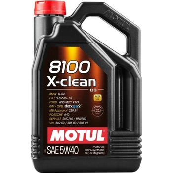 Image 1 of Motul 8100 X-Clean C3 5W-40 5 l
