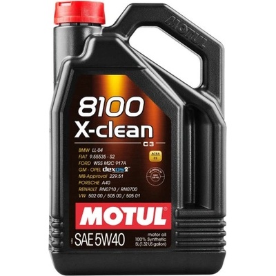 Motul 8100 X-Clean C3 5W-40 5 l