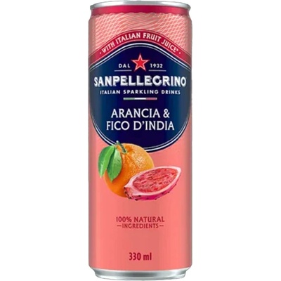 Sanpellegrino Arancia & Fico d´India plech 24 x 330 ml