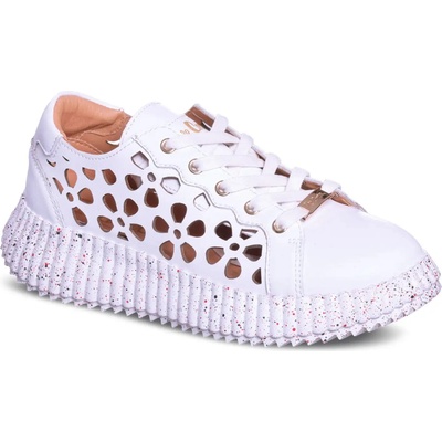 Lee Cooper LCW 26 15 4230L Dámské polobotky bílé – Zboží Dáma