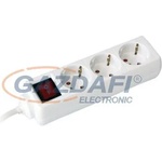 Commel 3 Plug 3 m Switch (0816)