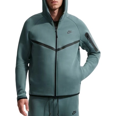 Nike Tech Fleece Full-Zip Windrunner zelená