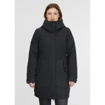 Ragwear kabát Jannisa Coat Dark Grey