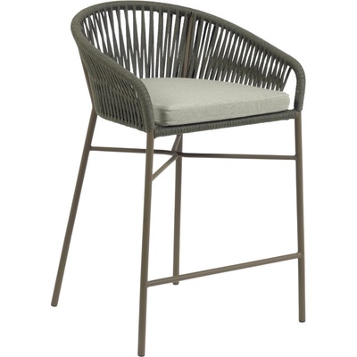 Kave Home Yanet 65 cm zelená pletená