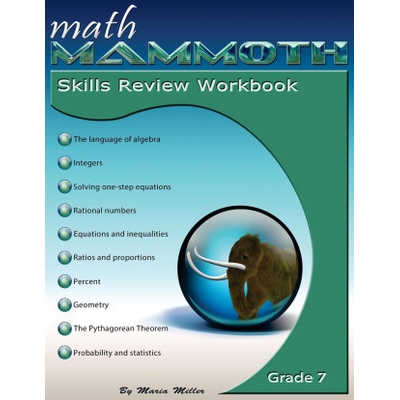 Math Mammoth Grade 7 Skills Review Workbook