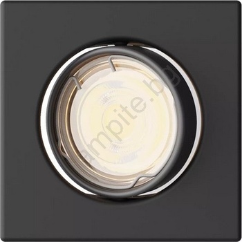 Philips - Вградено осветително тяло PERIDOT 1xGU10/7W/230V черно (P7273)