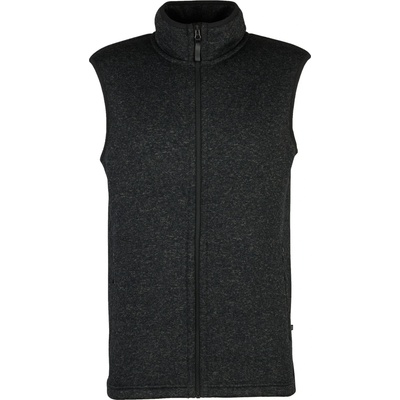Heber Peak Мъжки поларен елек Heber Peak CrownHe. Knit Vest Fleece vest - Black / Melange (032-1650-0112)
