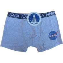 Chlapecké boxerky NASA světle šedý melír