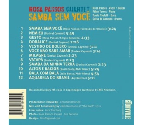 Samba Sem Voce - Rosa Passos CD