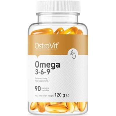 OstroVit Omega 3-6-9 90 kapslí