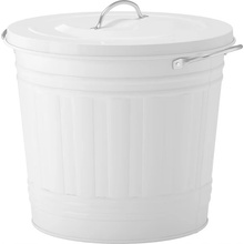 Ikea Odpadkový koš kovový 16 l bílý