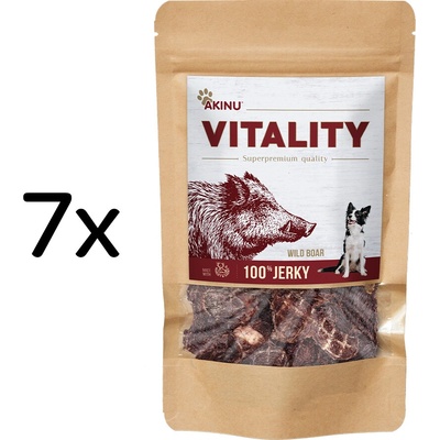 Akinu VITALITY Divočák jerky 7 x 50 g