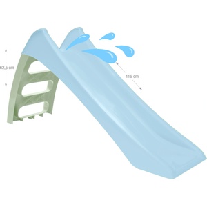 Mochtoys Детска пързалка Mochtoys - Пастел, 116 сm, Синя (111264)