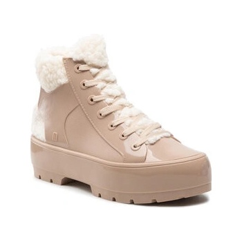 Melissa polokozačky Fluffy Sneaker Ad 33318 brown/beige