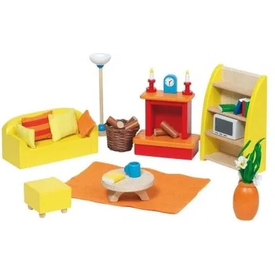 Goki - Дневна стая за детска къща за кукли (51904)