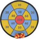 Terč na suchý zip 29cm +2ks míčky v sáčku