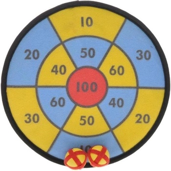 Terč na suchý zip 29cm +2ks míčky v sáčku