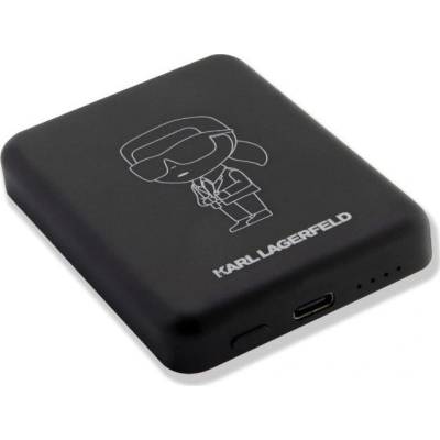 KARL LAGERFELD Карл Лагерфелд Индуктивен Power Bank 3000mAh MagSafe Черно (149286)