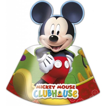 Procos Párty kloboučky Mickey Mouse čepičky 6ks