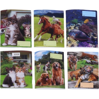 Reas Pack Sešit 540 A5 nelinkovaný 40l 3D MIX – Zbozi.Blesk.cz