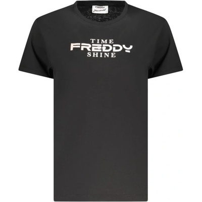 FREDDY Дамска тениска с къс ръкав freddy, Размер s, Цвят Черен (s26wcrt3_nen-)