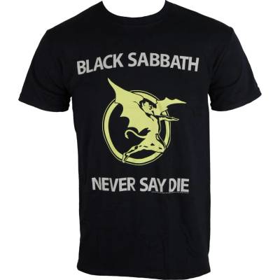 ROCK OFF мъжка тениска Black Sabbath - Никога не казвай умри - Blk - ROCK OFF - BSTS10MB
