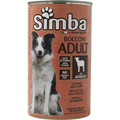Simba šťavnaté mäsové kúsky s kvalitnou jahňacinou v lahodnej omáčke 1,23 kg