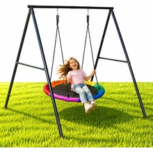 ECOTOYS Záhradná hojdačka Čapie hniezdo 100cm ECOTOYS viacfarebná