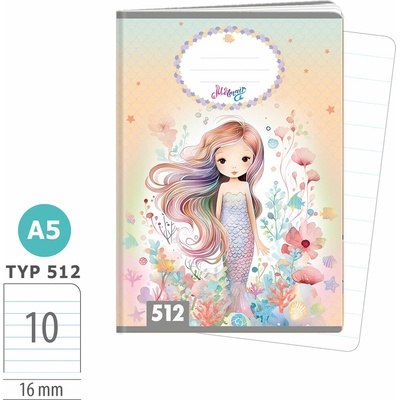 ARGUS Zošit A5 TYP 512 Mermaid