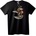 NOONEBRAND Тениска Крилата римска богиня - XS, Black