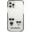 KARL LAGERFELD Гръб Karl LagerfeldTPE Karl and Choupette Case за iPhone 12/12 Pro - Бял