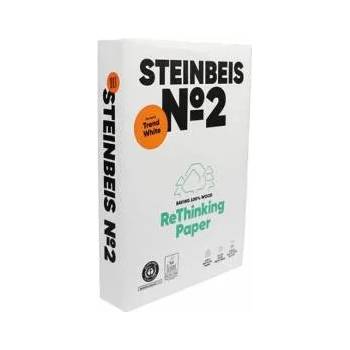 STEINBEIS Копирна хартия N2 Steinbeis, ISO 85, 100 процента рециклирана, A4, 80 g/m2, 210 x 297 мм, 500 листа, 5 пакета, 1505100324