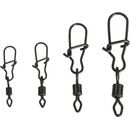 Dam Karabinka S Obratlíkom Effzett D-Lock Snaps Swivel S 17 kg 10 ks