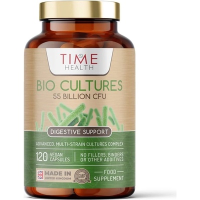 Time Health Biokultury podpora trávení 55 miliard CFU 120 kapsúl