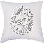 Knorr Prandell 212305471 Калъфка за възглавница White 400×400 mm русалка (212305471)
