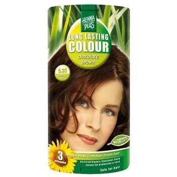HennaPlus dlouhotrvající barva na vlasy 5.35 čokoládově hnědá 100 ml
