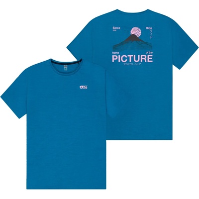 Picture Мъжка спортна тениска Picture Timont S/S Urban Tech Tee Sport shirt - Serenity Blue - размер XXL (216-5412-0415)