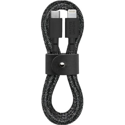Native Union BELT-KV-CL-CS-BK-2 C-L Lightning, 1,2m