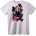 NOONEBRAND Тениска Стилно Момиче с Розов Клетъчен Десен - 7XL, White