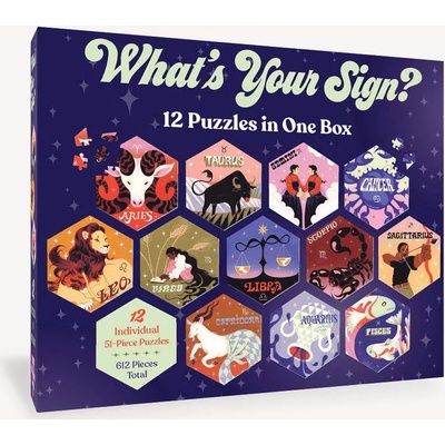 Chronicle Books - Puzzle What's Your Sign? - 600 piese