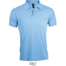 Sol´s Collection polokošile Prime Men krátký rukáv pánská Cot-25057141001 modrá nebesky