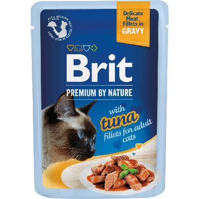 Brit Premium Cat Delicate Fillets in Gravy Tuna 85 g