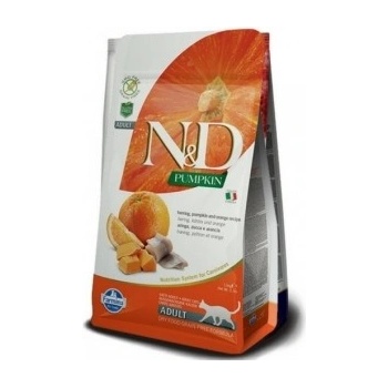N&D Cat Grain Free PUMPKIN HERRING 1,5 kg
