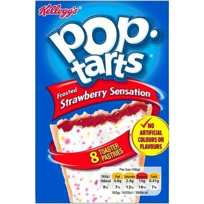Pop-Tarts Frosted taštičky s jahodovou náplní 384 g – Zbozi.Blesk.cz